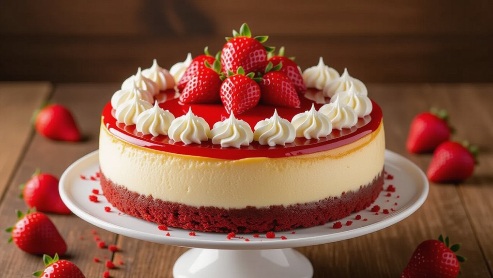 bake mix drizzle present