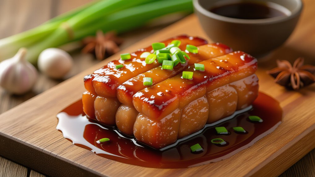 braised pork belly preparation