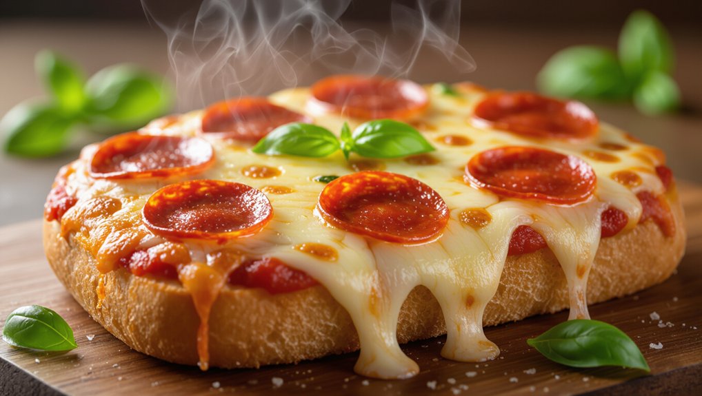 cheesy pepperoni melt recipe