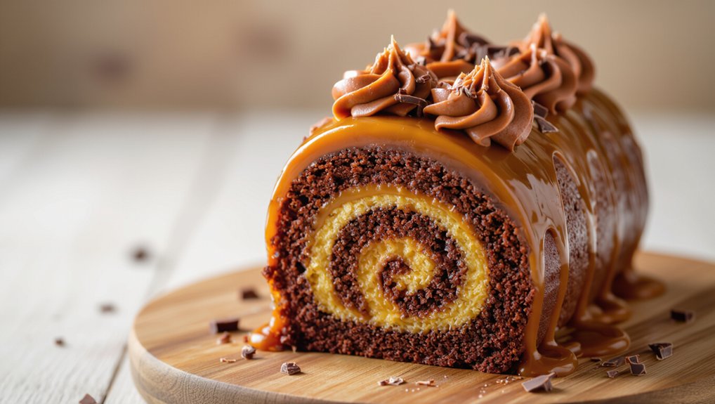 chocolate caramel roll recipe