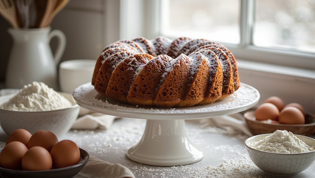 classic marble bundt cake