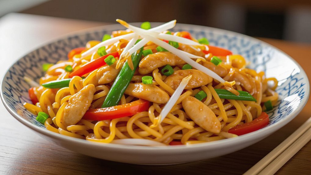 comforting chicken chow mein recipe