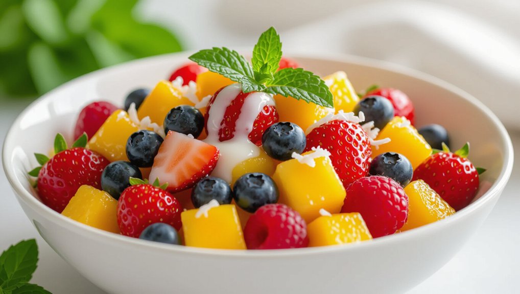 creamy fruit salad recipe