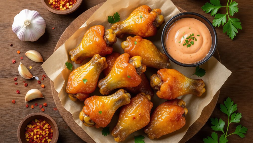 crispy buttermilk chicken wings