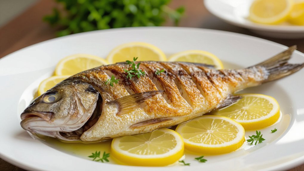 crispy citrus infused whole fish