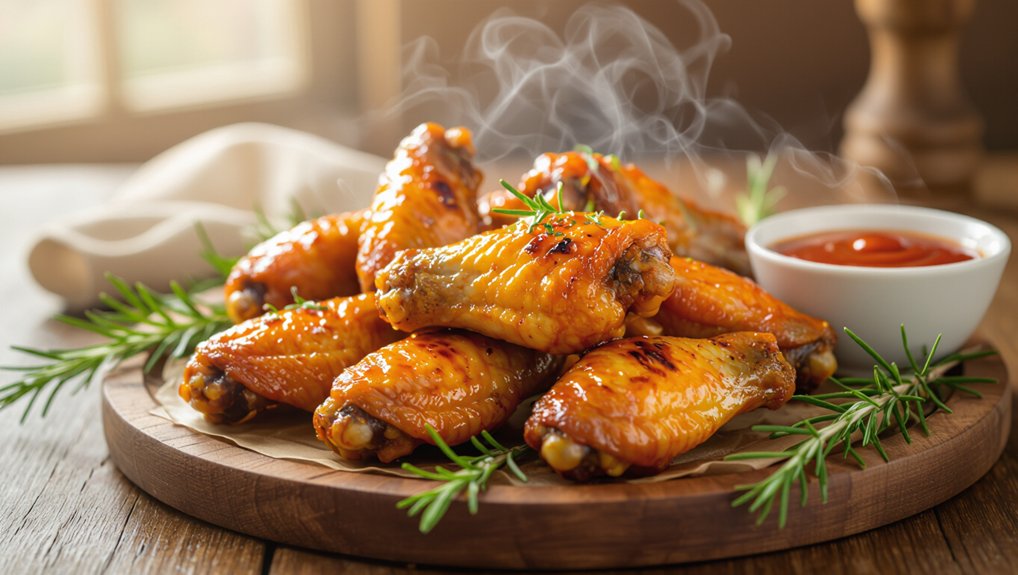 crispy fried chicken wings