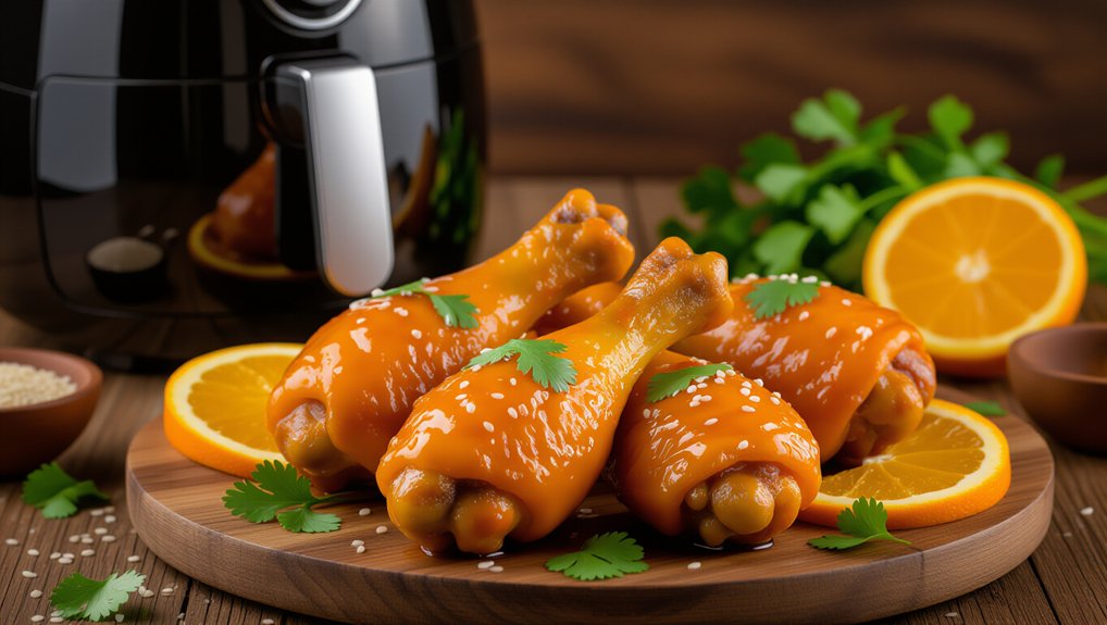 crispy marinated chicken legs