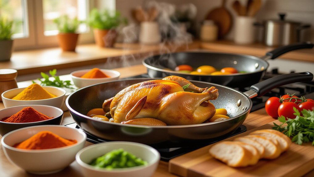 crispy marinated fried chicken