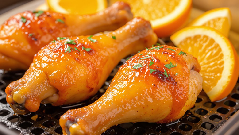 crispy orange glazed chicken