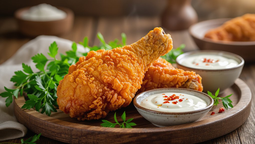 crispy spicy buttermilk chicken