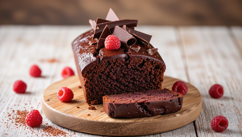 decadent chocolate loaf creation