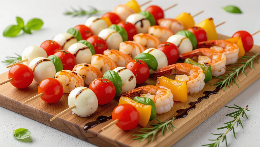elegant skewer platter ideas