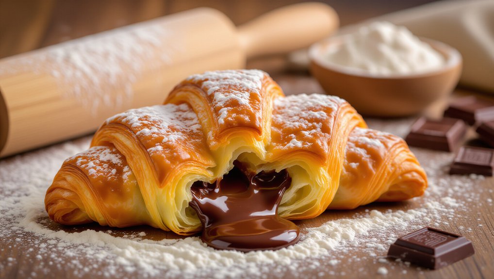 flaky layers precise baking