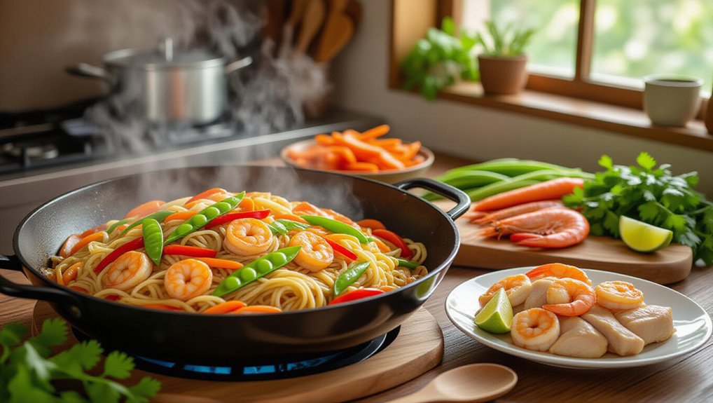 gather ingredients saut aromatics