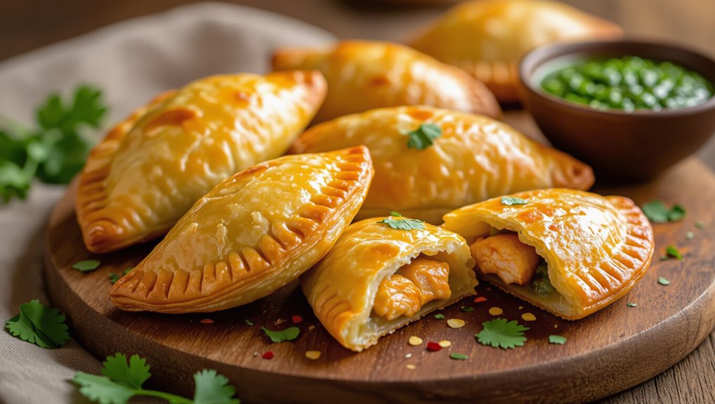 golden chicken empanadas recipe