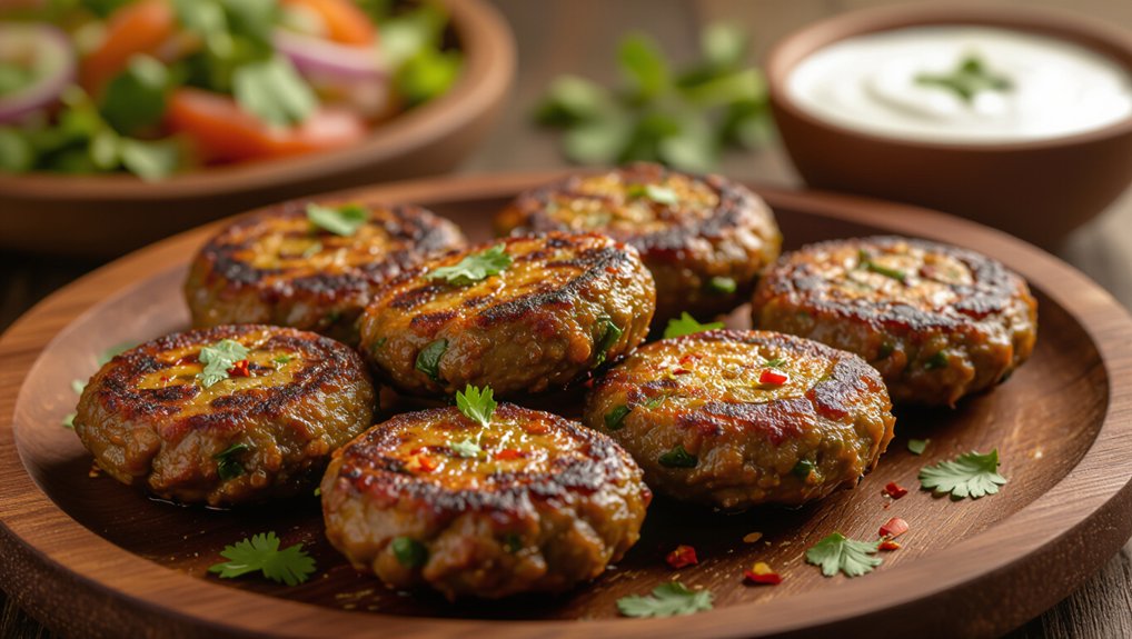 golden crispy chapli kababs