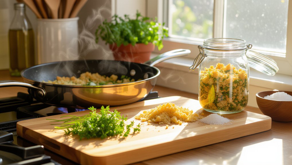 golden herb crunch recipe