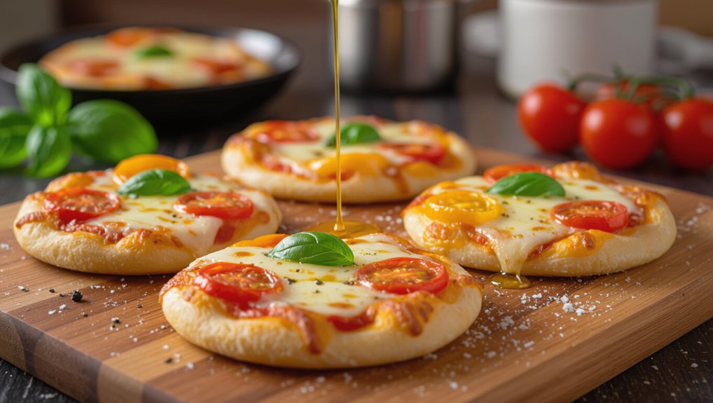 gooey cheese fresh toppings