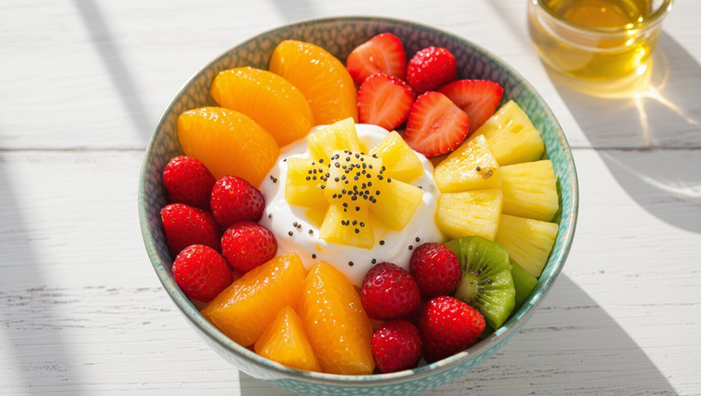 healthy fruit brunch bowl