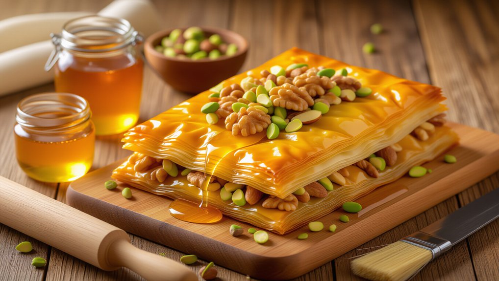 layer bake garnish enjoy