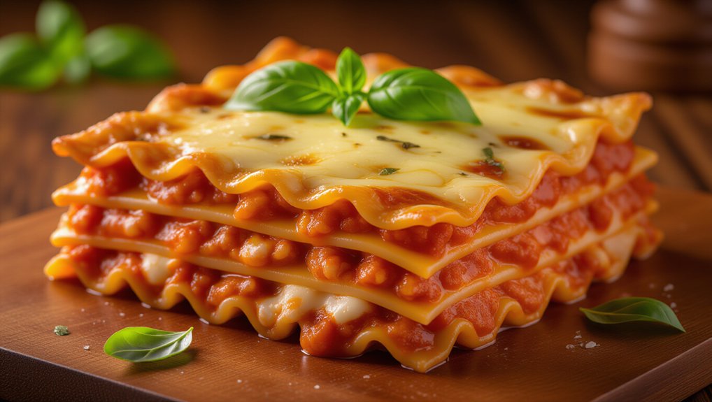 layer bake garnish enjoy