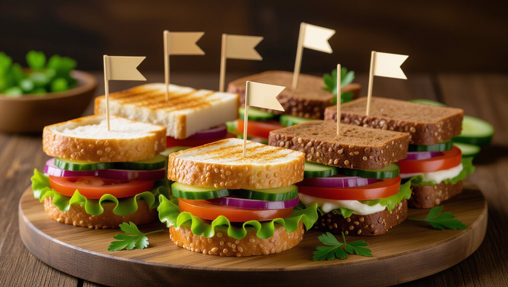 layer ingredients for presentation