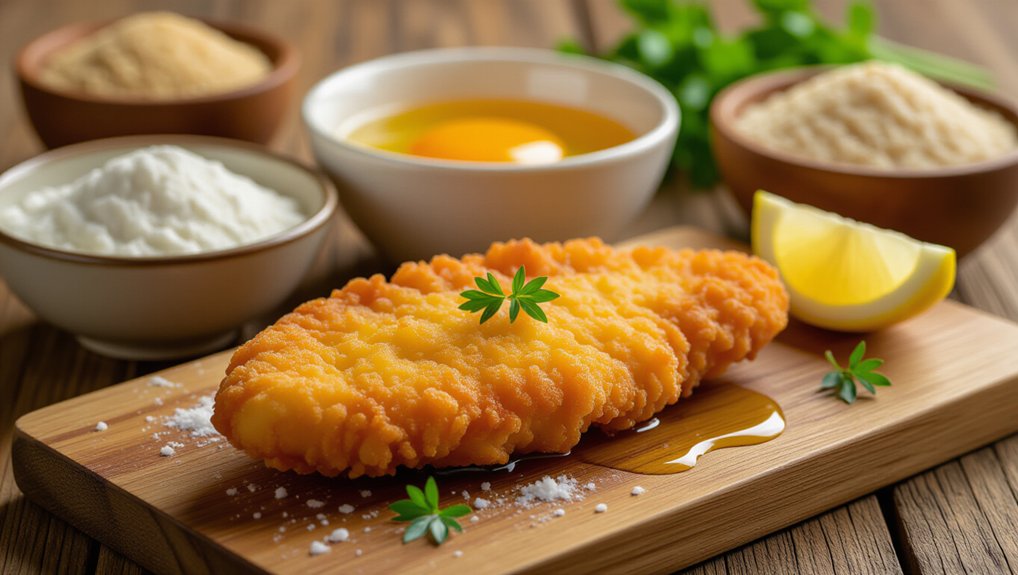 marinate fry garnish enjoy