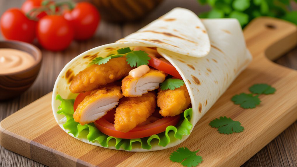 marinate fry garnish serve