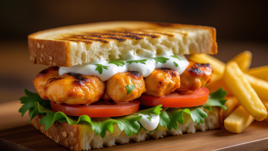 marinate grill garnish enjoy