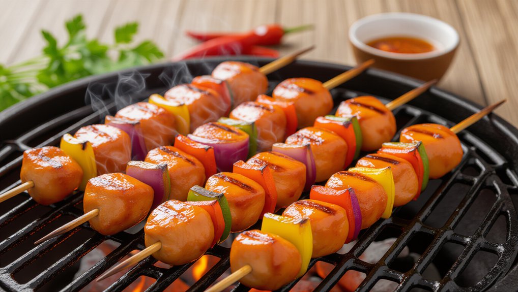 marinate grill garnish enjoy