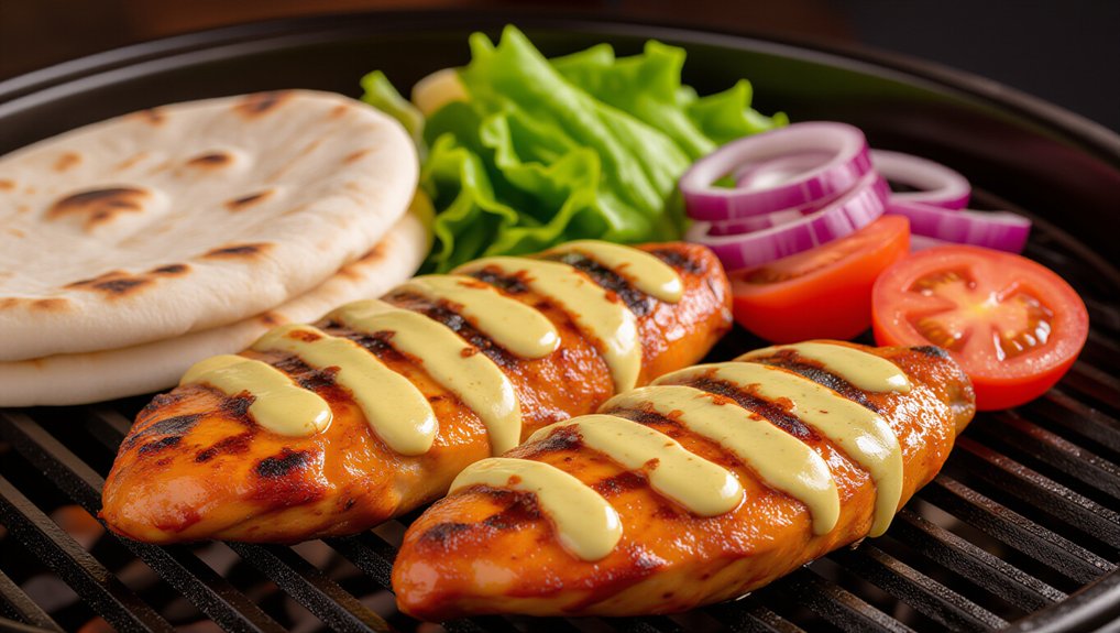 marinate grill garnish enjoy