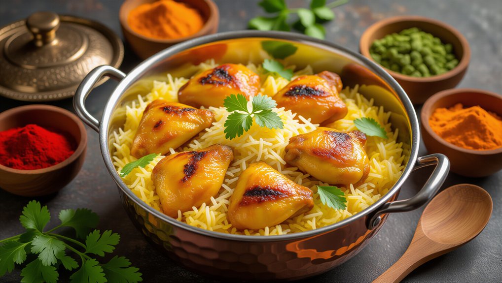 marinate layer garnish enjoy