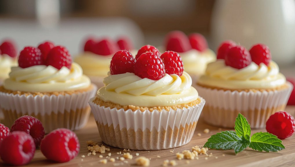 mini raspberry cheesecake recipe