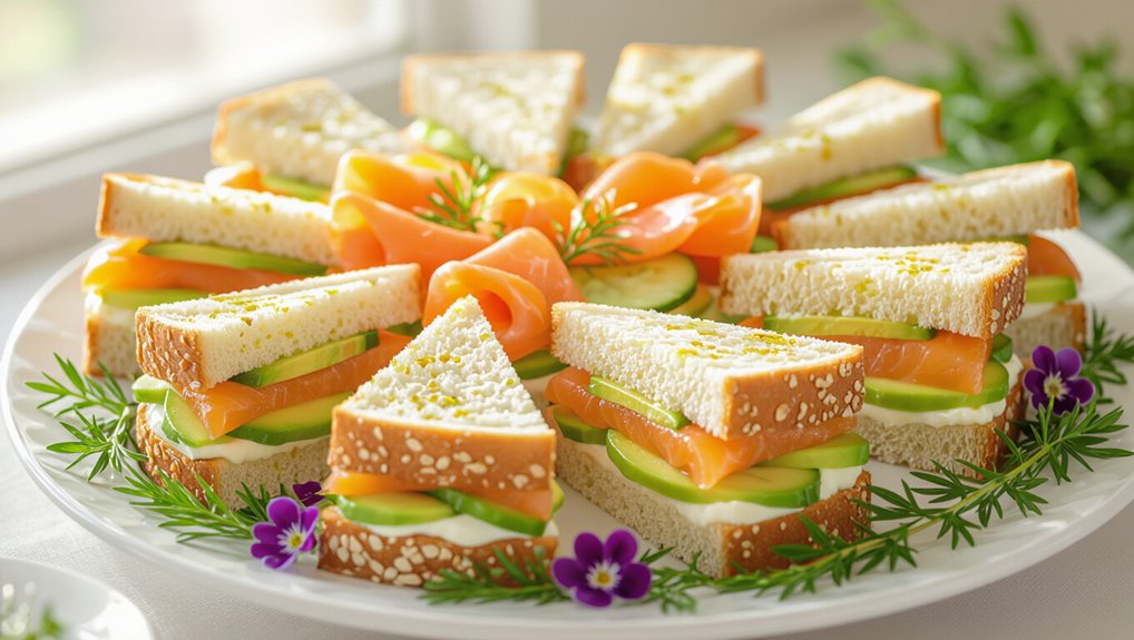 mini sandwich platter ideas