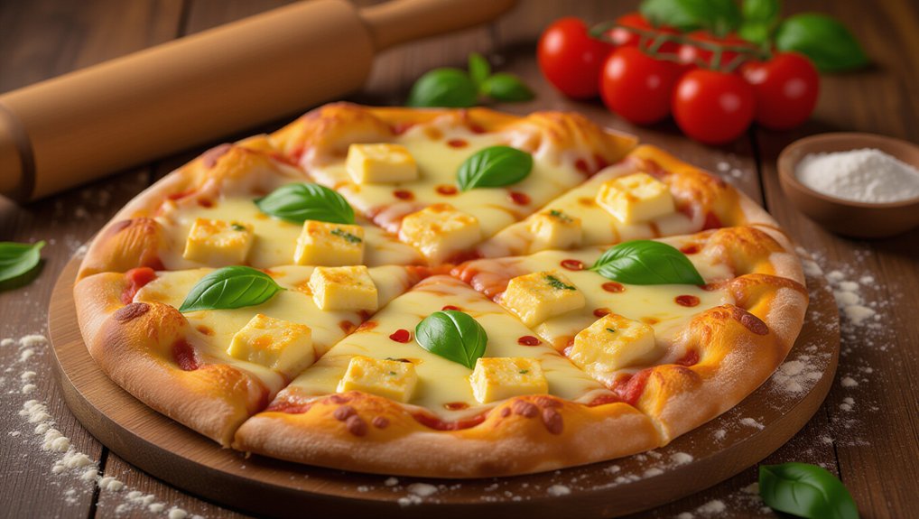 perfect crust fresh basil