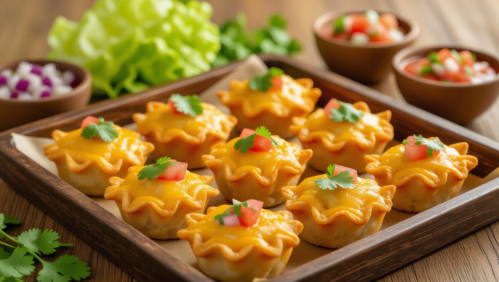 prepare and bake tacos