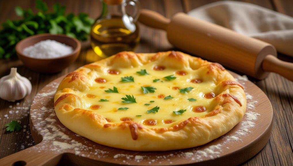 saut garlic garnish parsley