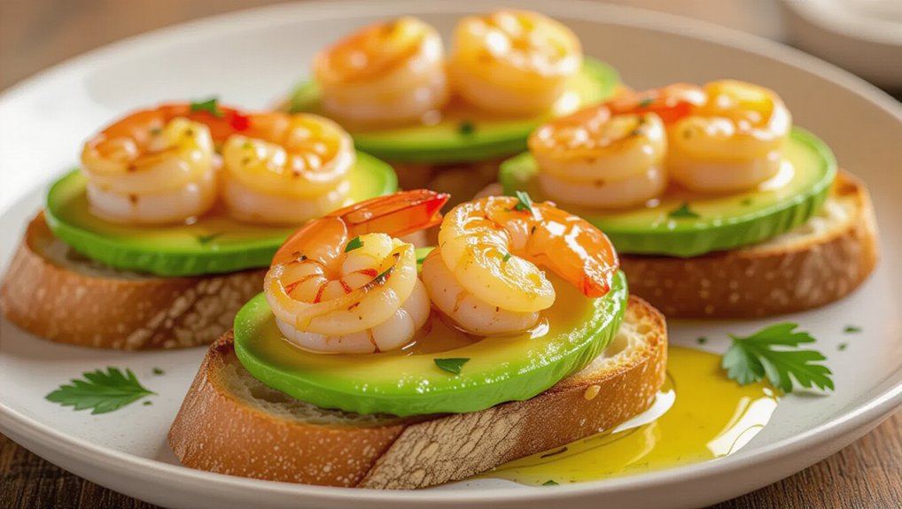 saut shrimp add lime