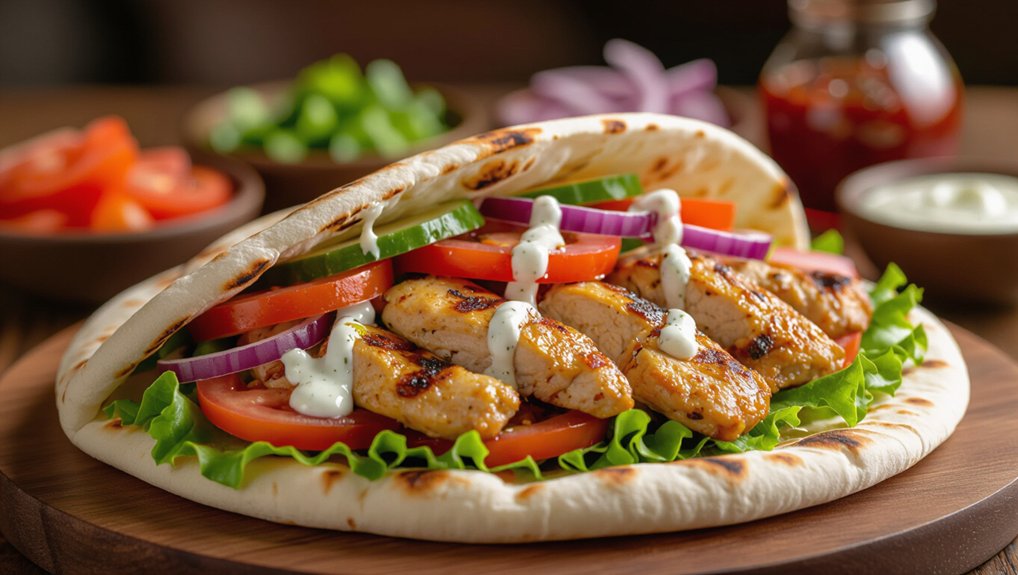 savory chicken shawarma recipe
