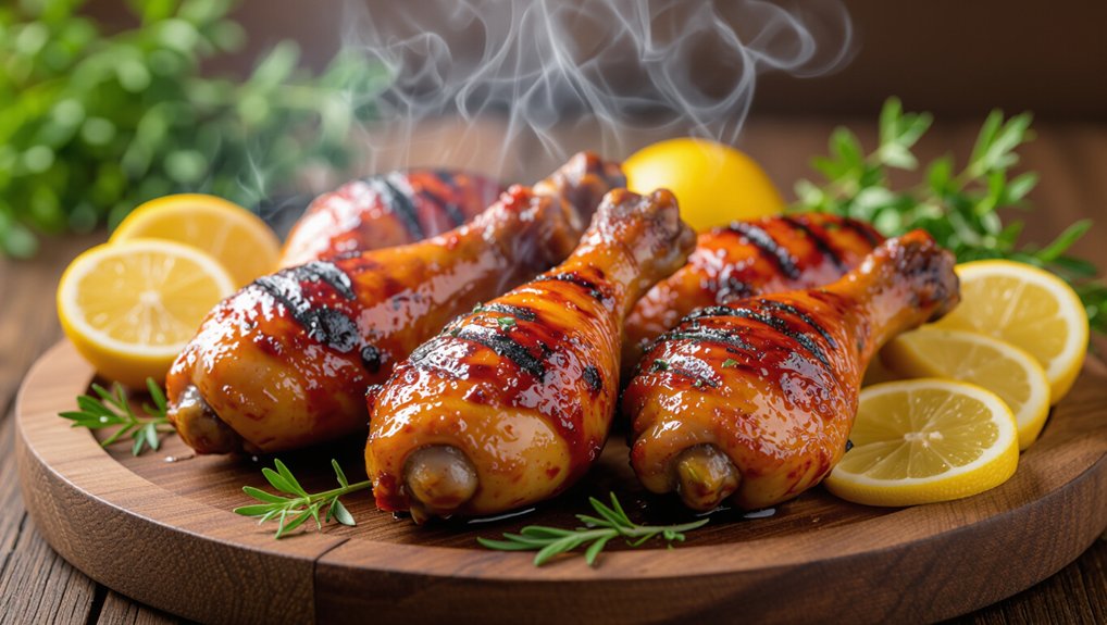 smoky bbq chicken legs