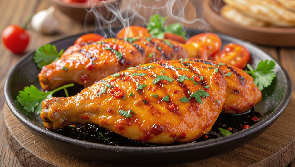 smoky spicy grilled chicken