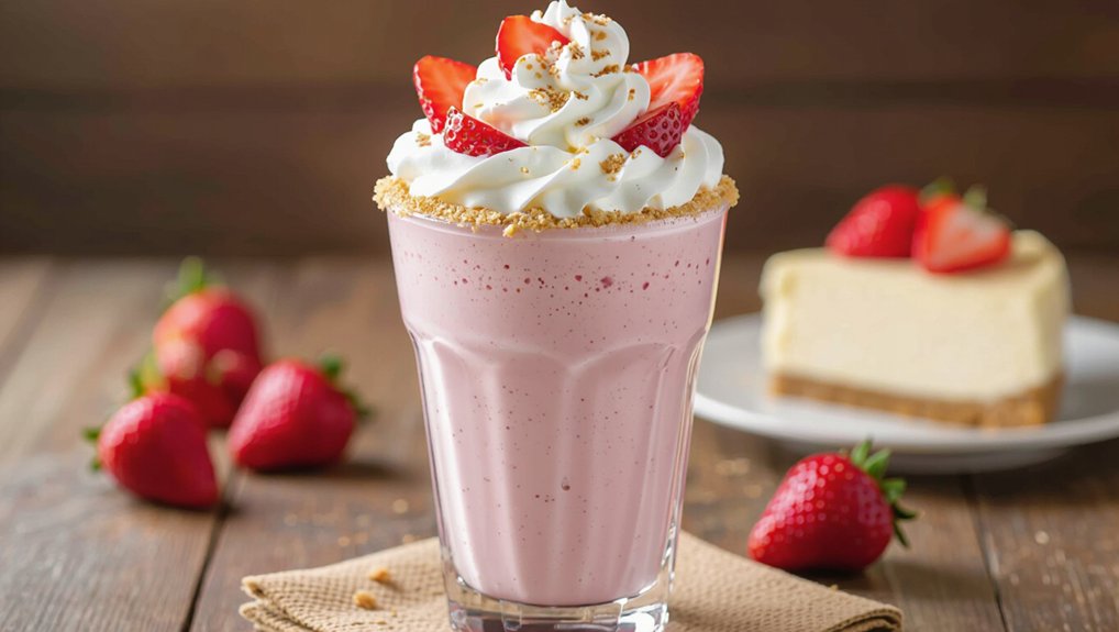 strawberry cheesecake shake recipe
